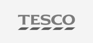 Tesco logo greyscale