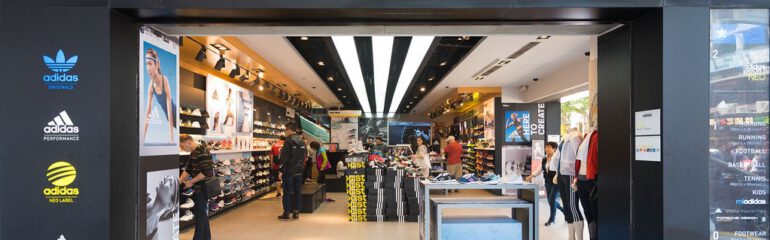 adidas store entrance
