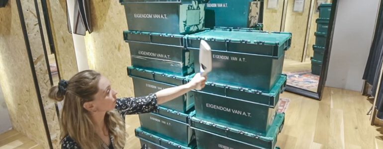 Receivig goods with RFID